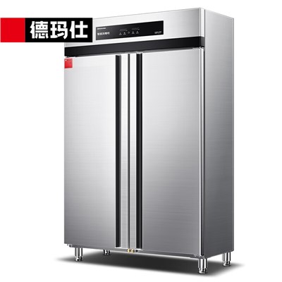 德瑪仕（DEMASHI）消毒柜熱風循環(huán) 商用不銹鋼高溫雙開門 廚房餐廳食堂用大容量 調(diào)時調(diào)溫消毒碗柜XDR650-D2F